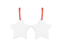 Sublimation Blanks Double-Sided MDF Ornament (Star)