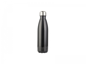 Sublimation 17oz/500ml Stainless Steel Cola Bottle (Black)