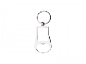 Sublimation Square Bottle Opener Keyring