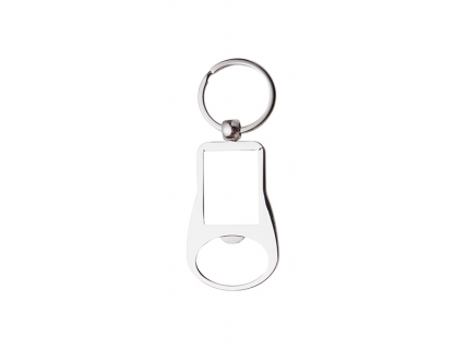 Sublimation Square Bottle Opener Keyring