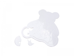 Sublimation Bear Shapes Puzzle (20*21.7cm)