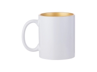 Sublimation 11oz Inner Sparkle Mug (Gold)