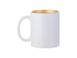 Sublimation 11oz Inner Sparkle Mug (Gold)