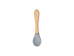 Bamboo Baby Bowl Spoon(Gray)