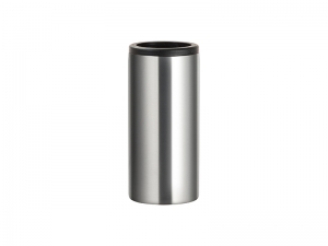 Engraving Blanks 12oz/350ml Slim Stainless Steel Skinny Can Cooler (Silver)