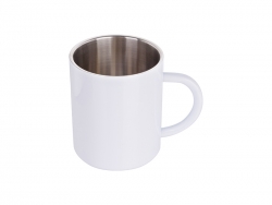 Caneca Inox 300ml  (Branco)