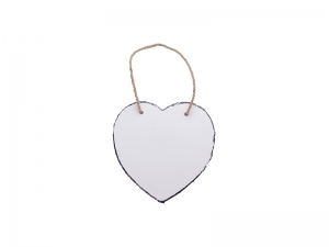 Sublimation Heart Shape Hanging Stone(20*20cm)