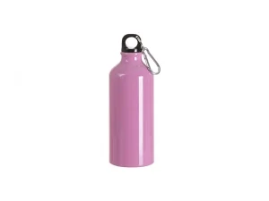 600 ml Sublimation Blank Portable Aluminum Water Bottle (Silver)