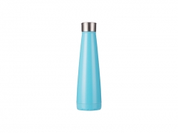 Sublimation 14oz/420ml Stainless Steel Pyramid Shaped Bottle (Blue)