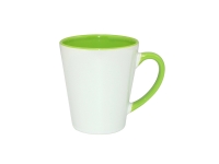 Sublimation 12oz Inner Rim Color Mug (Light Green)