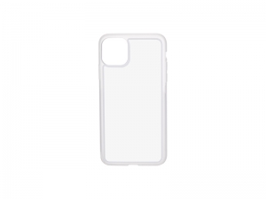 Sublimation iPhone 11 Pro Max Cover (Rubber, Clear)