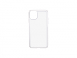 Sublimation iPhone 11 Pro Max Cover (Rubber, Clear)