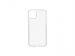 Sublimation iPhone 11 Pro Max Cover (Rubber, Clear)