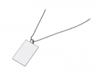 Sublimation Rectangular Dog Tag