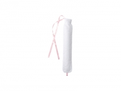 Sublimation Long Hot Water Bag Holder (White, 12*72cm)