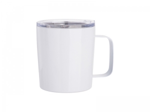 Sublimation 10oz/300ml Stainless Steel Coffee Cup (White)