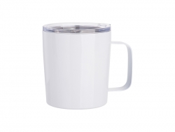 Sublimation 10oz/300ml Stainless Steel Coffee Cup (White)