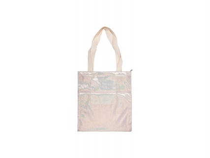 Sublimation Glitter Tote Bag(34*37cm, Champagne)