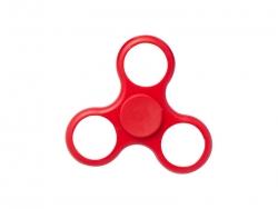 Spinner Plástico Sem Insert (Redemoinho, Vermelho)