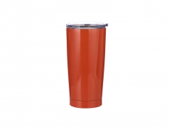 Sublimation 20oz Stainless Steel Tumbler (Orange)