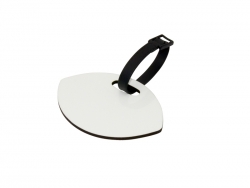 Oval Shape Hardboard Luggage Tag