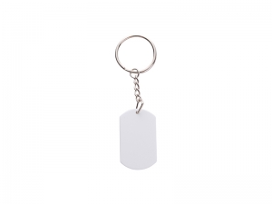 Sublimation Plastic Dog Tag (Arc-Shaped, 27*45*2mm)