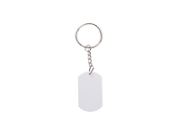 Sublimation Plastic Dog Tag (Arc-Shaped, 27*45*2mm)