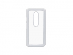 Carcasa Motorola Moto Z con inserción (Plástico, Blanco)