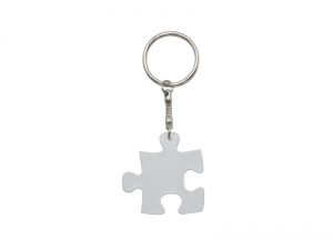 Sublimation Plastic Jigsaw Puzzle Keychain