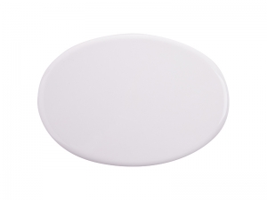 Sublimation 6 in. x 4.3 in. Oval Tile