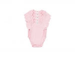 Sublimation Blanks Baby Onesie Short Sleeve(Pink)