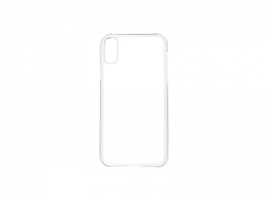 Sublimation iPhone XS Max Cover (Plastic, Clear)