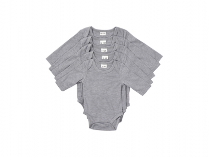 Mono Bebé Manga Larga Talla M (Gris,3-6M)