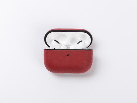 Estuche de Carga Auriculares AirPods Pro para Grabado (Rojo/Negro)