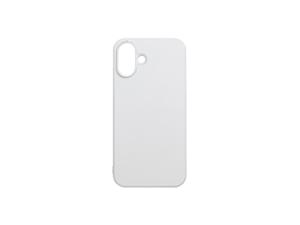 Sublimation iPhone 16 Plus Cover w/ insert (Rubber, White)