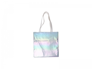 Sublimation Gradient Shopping Bag (Light Blue,34*36cm)