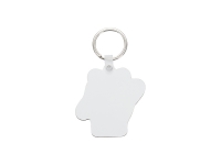 Sublimation Blanks HB Bing Dwen Dwen Shaped Keyring (5.6x5.9cm)