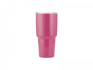 Sublimation 30oz Stainless Steel Tumbler( Rose Red)