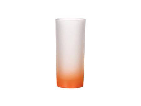 Vaso Cristal 10oz (Color Degradado Naranja)