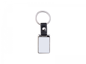 Sublimation PU Key Chain (Square, 2.5*6.5cm )