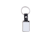 Sublimation PU Key Chain (Square, 2.5*6.5cm )