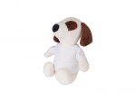 Sublimation 22cm Plush Dog w/ Shirt (Brown Ear)