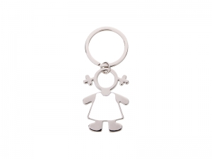 Sublimation Human Shape Key Chain (Girl)