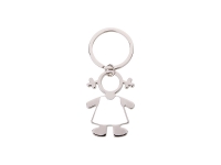 Sublimation Human Shape Key Chain (Girl)