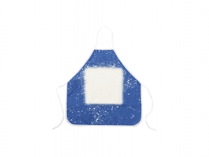 Sublimation Blanks Blue Bleached Starry Linen Apron