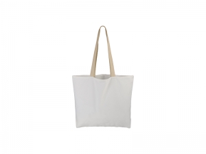 Sublimation Blanks Canvas Tote Bag(White)