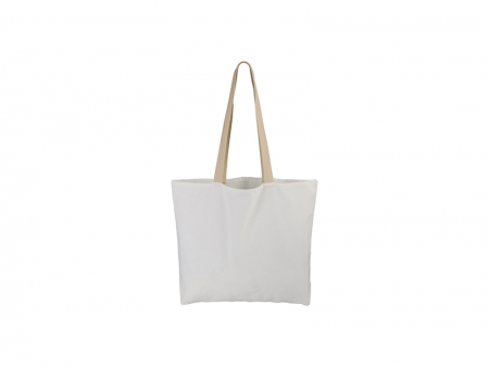 Sublimation Blanks Canvas Tote Bag(White)
