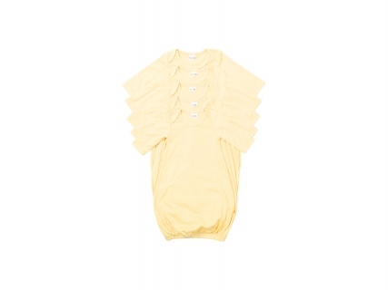 Pijama Bebé Manga Larga Talla L (Amarillo,6-12M)