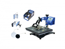 Presse multifunction COMBO 6 en 1 Sublimation Transfert Thermique