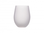 Sublimation 17oz/500ml Stemless Wine Glass (Frosted)